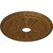 Ekena Millwork Bristol Ceiling Medallion (Fits Canopies up to 3 7/8"), 23 1/2"OD x 3 7/8"ID x 1"P, Smokey Topaz CM23BISTF - alternate 4